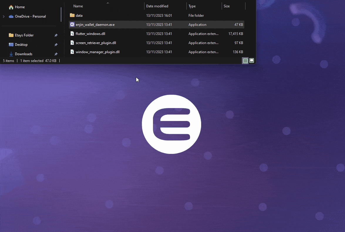 Configuring the Wallet Daemon Executable with Enjin Platform