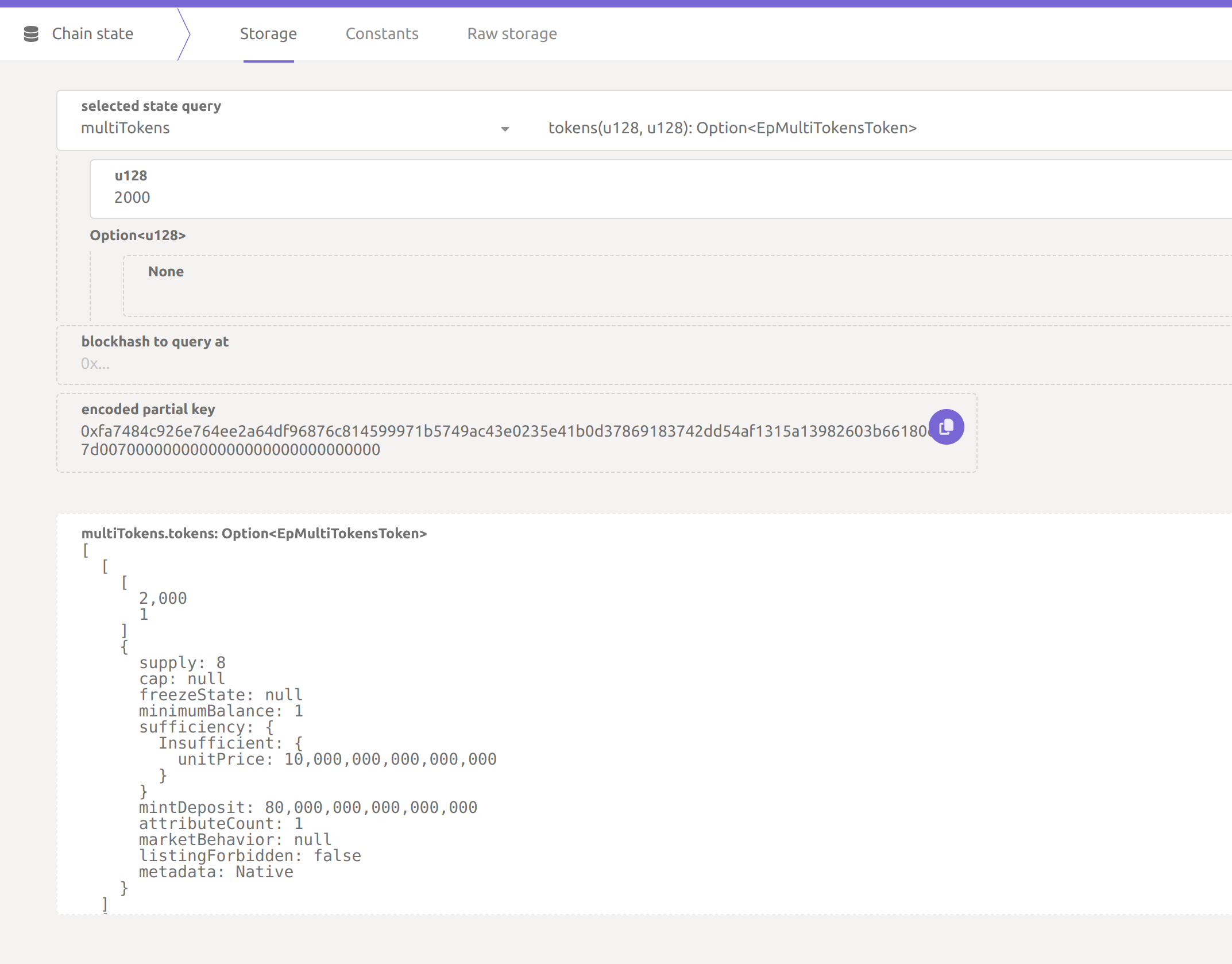 Querying data from the Enjin Console