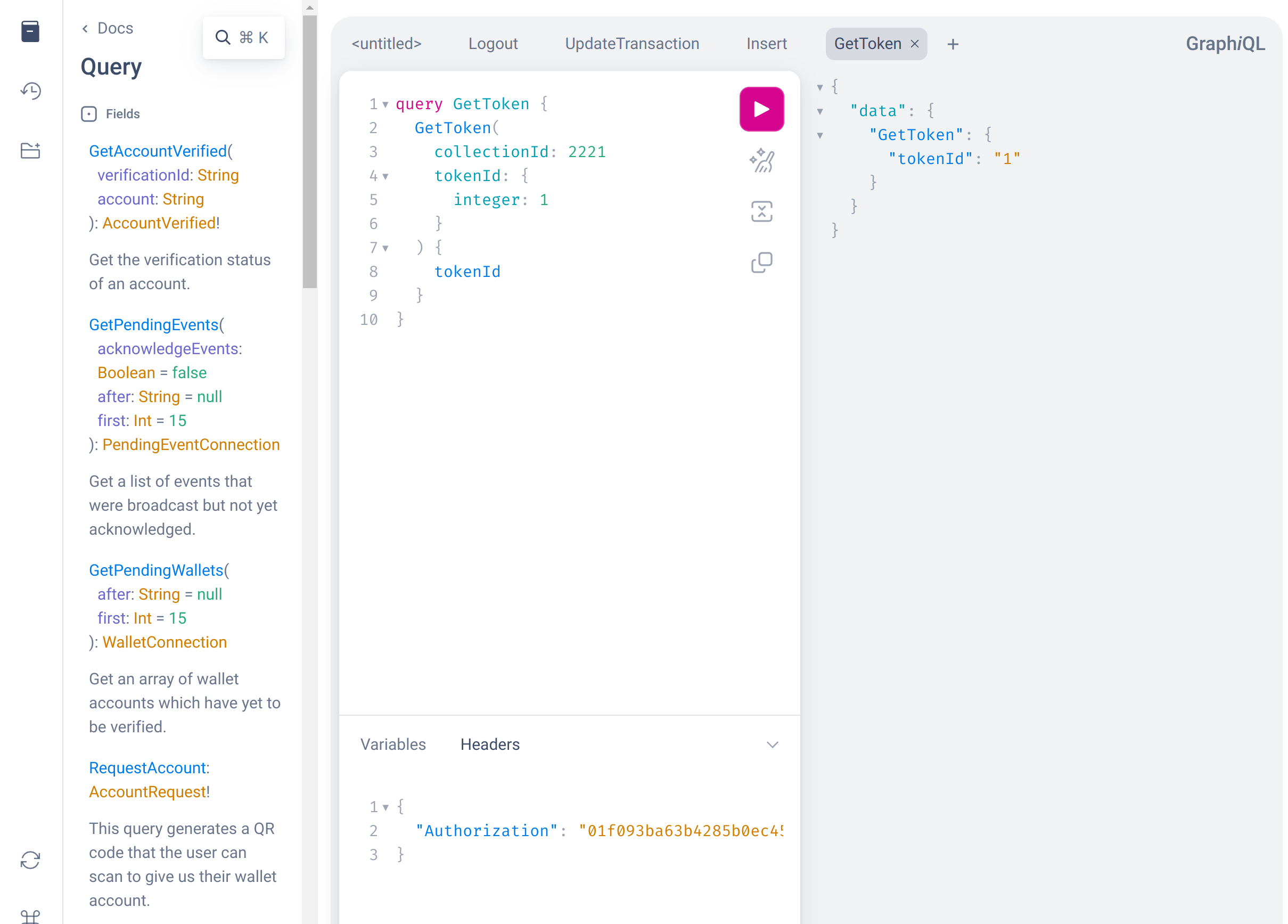 Local Platform GraphiQL Playground